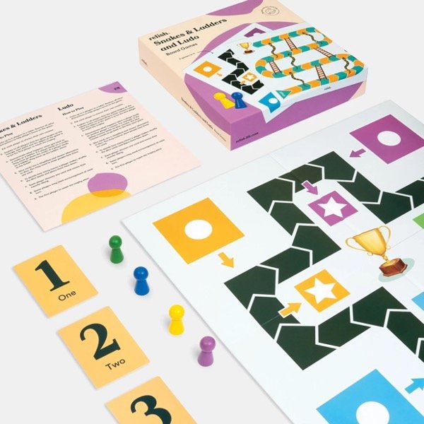 Snakes and Ladders and Ludo, an ideal gift idea for a mom with dementia