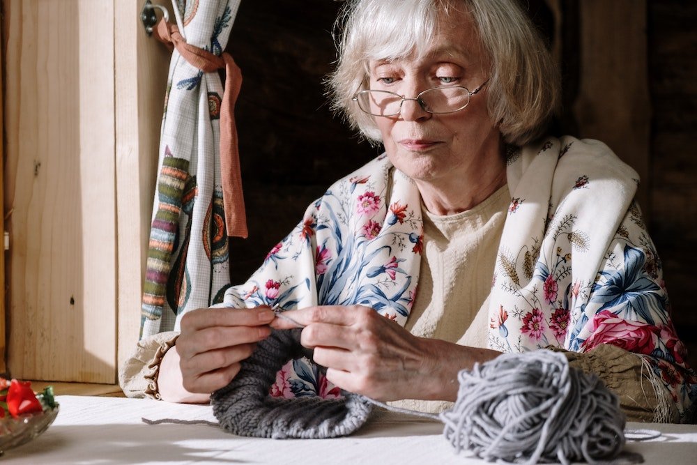 Care home residents may enjoy a knitting circle.