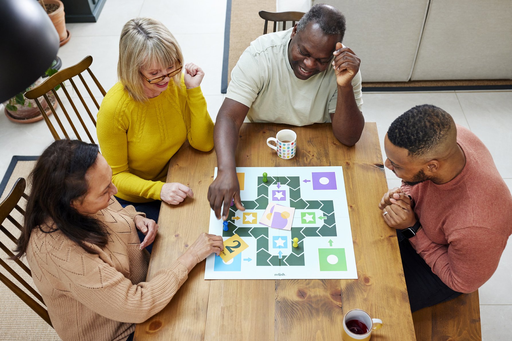 Games can be an excellent activity for nursing home residents.